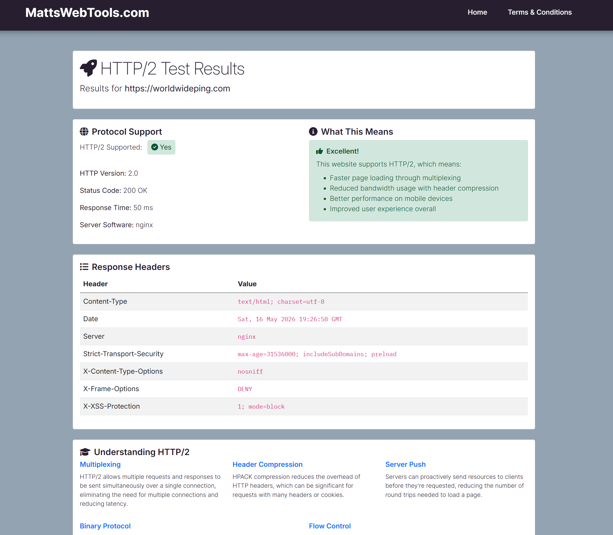 MattsWebTools converter screenshot
